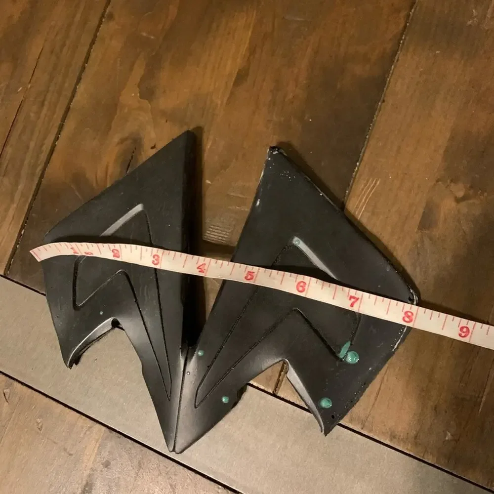Latex batman cosplay boot tops